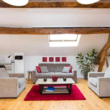Loft Sleeps 10, Balcony & Garage Cannes